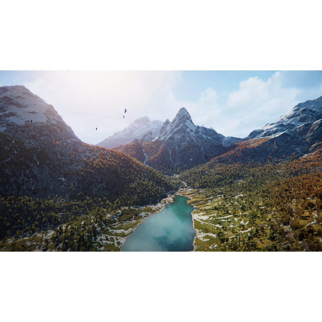 Snowy Peaks 3D Model – Low Poly Game-Ready Environment for Unity - View 18