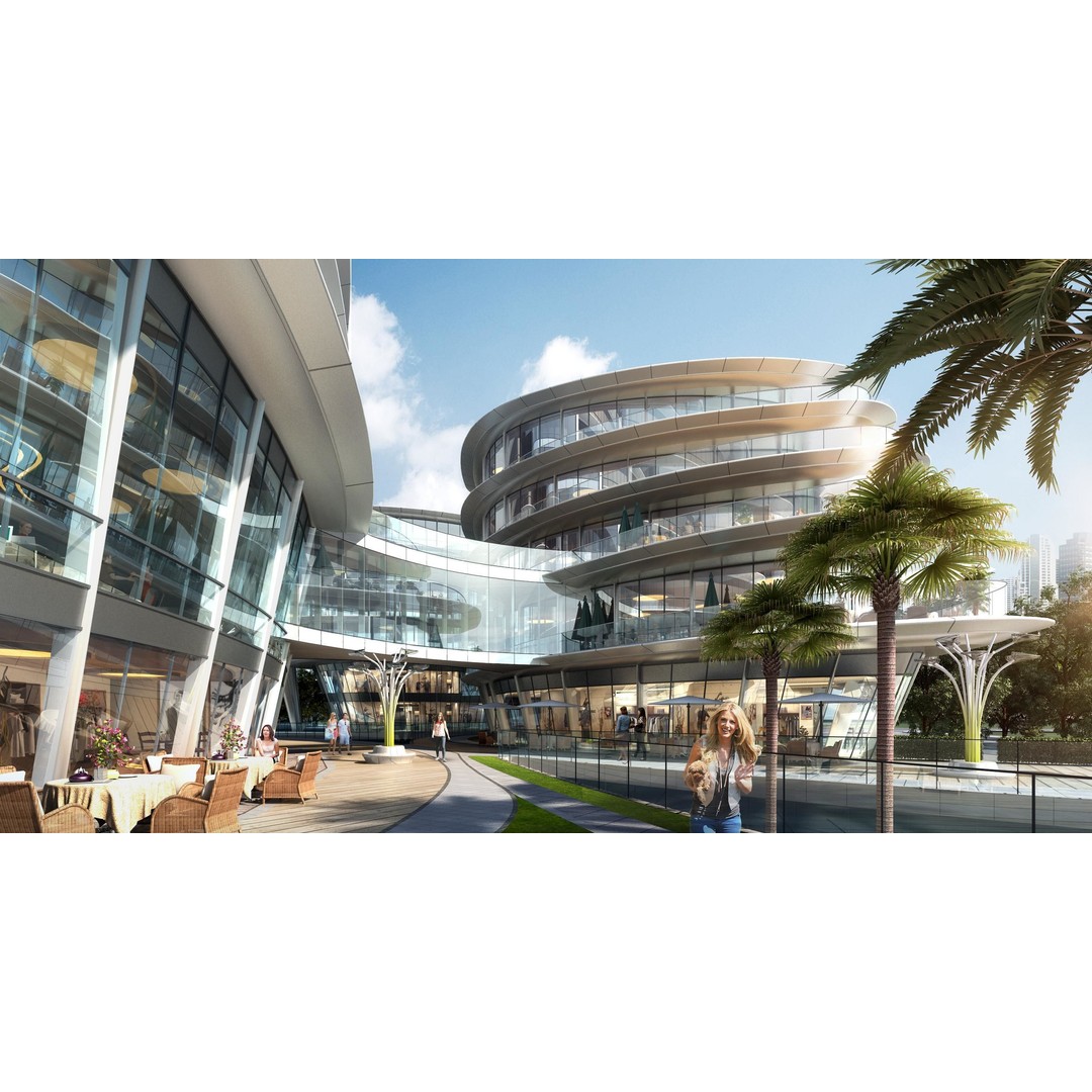 Shanghai Yangpu 3D Model – Detailed Architectural Street Scene, FBX - View 10