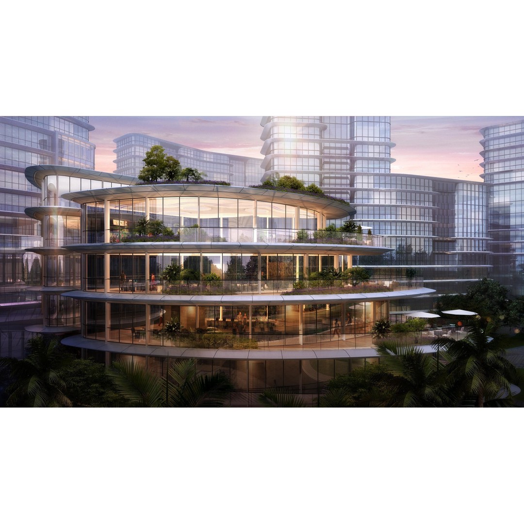 Shanghai Yangpu 3D Model – Detailed Architectural Street Scene, FBX - View 11