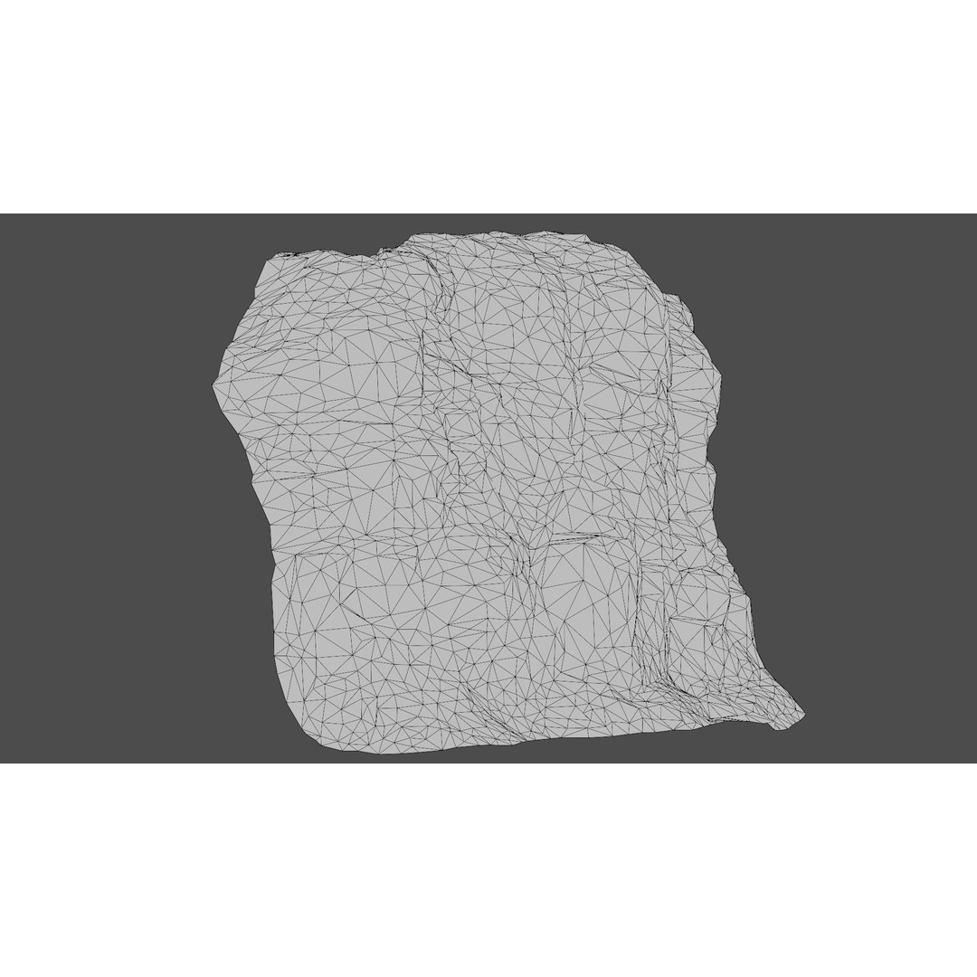 Forest Cliffs and Slope 3D Model – Low Poly Game Ready Asset, FBX, OBJ - View 10
