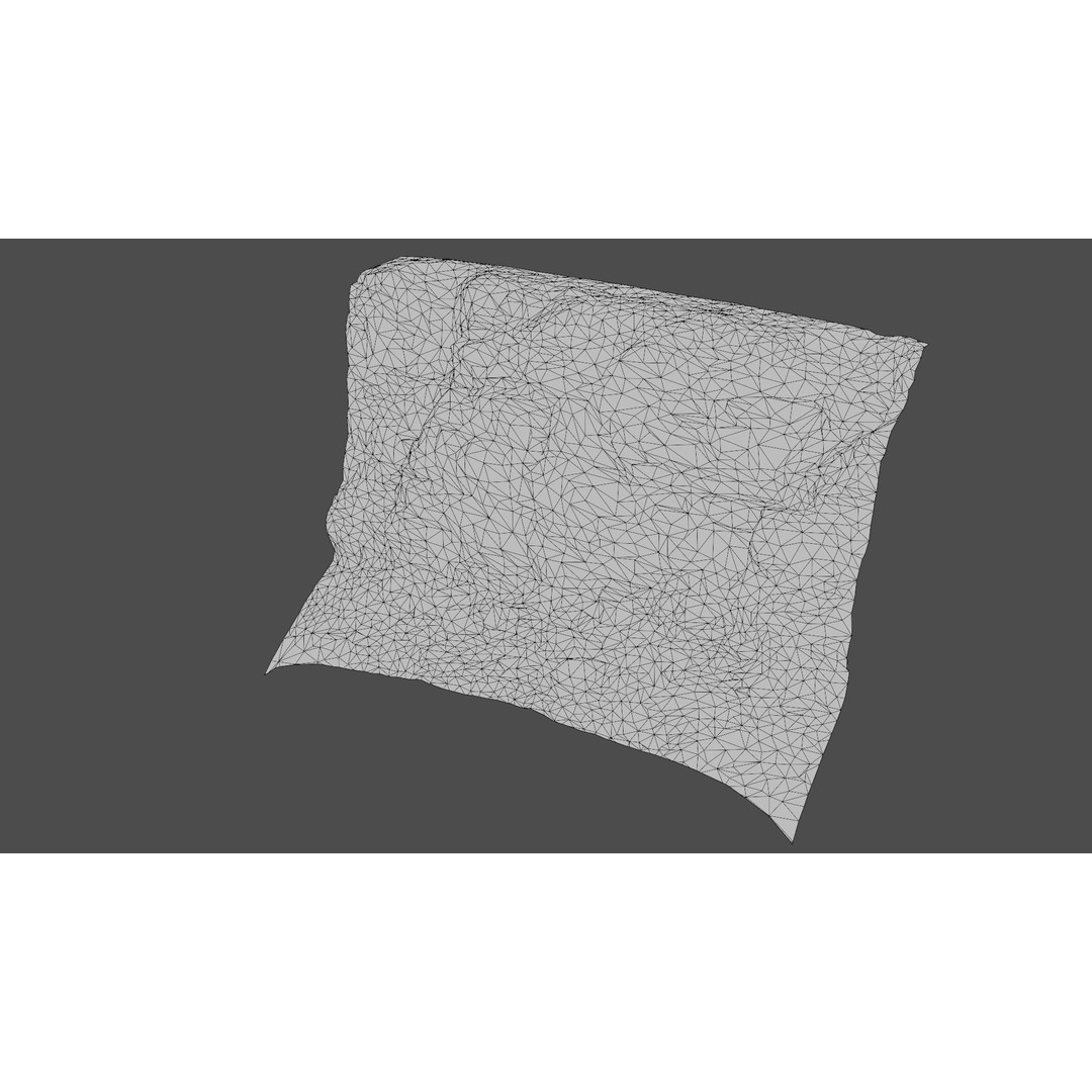 Forest Cliffs and Slope 3D Model – Low Poly Game Ready Asset, FBX, OBJ - View 14