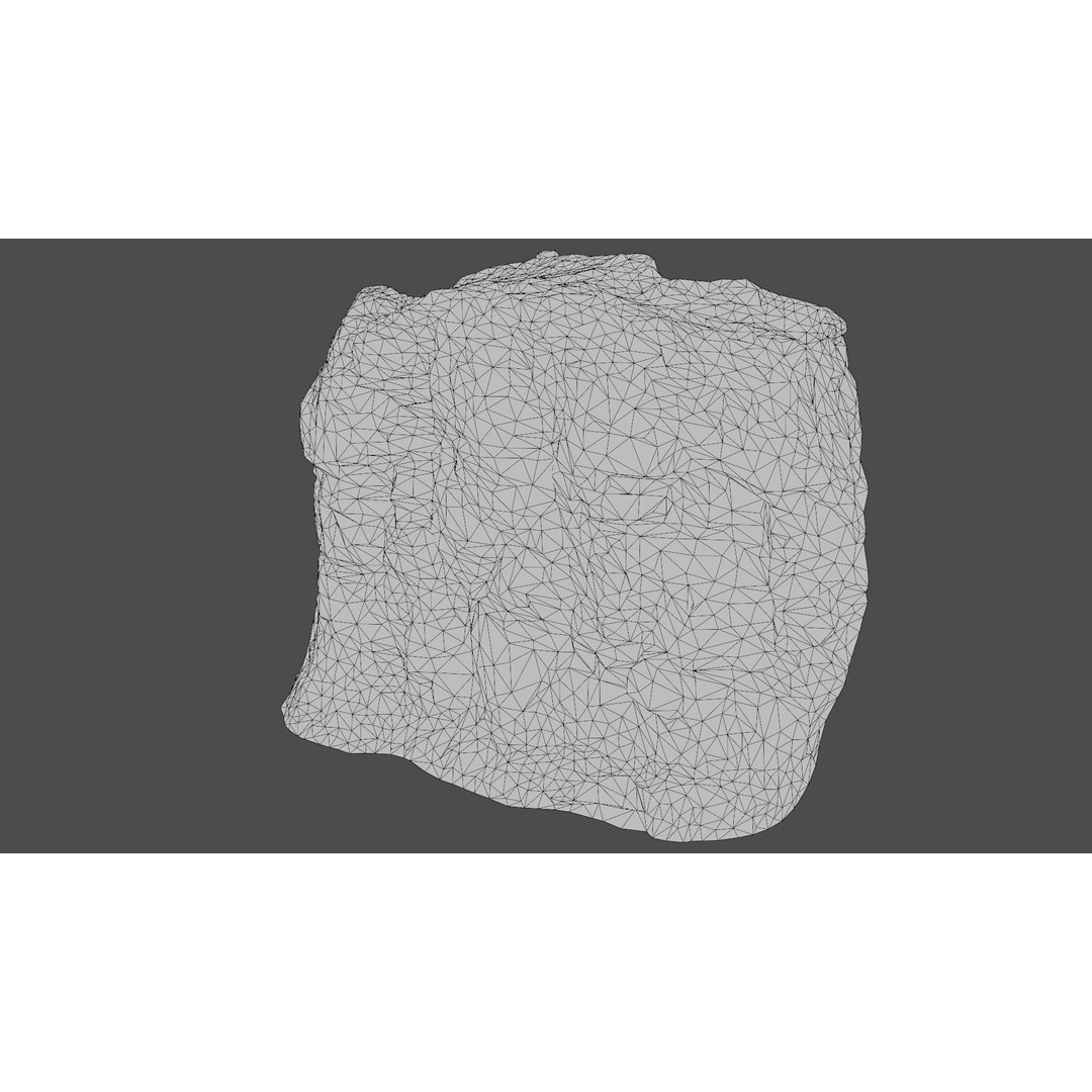 Forest Cliffs and Slope 3D Model – Low Poly Game Ready Asset, FBX, OBJ - View 8
