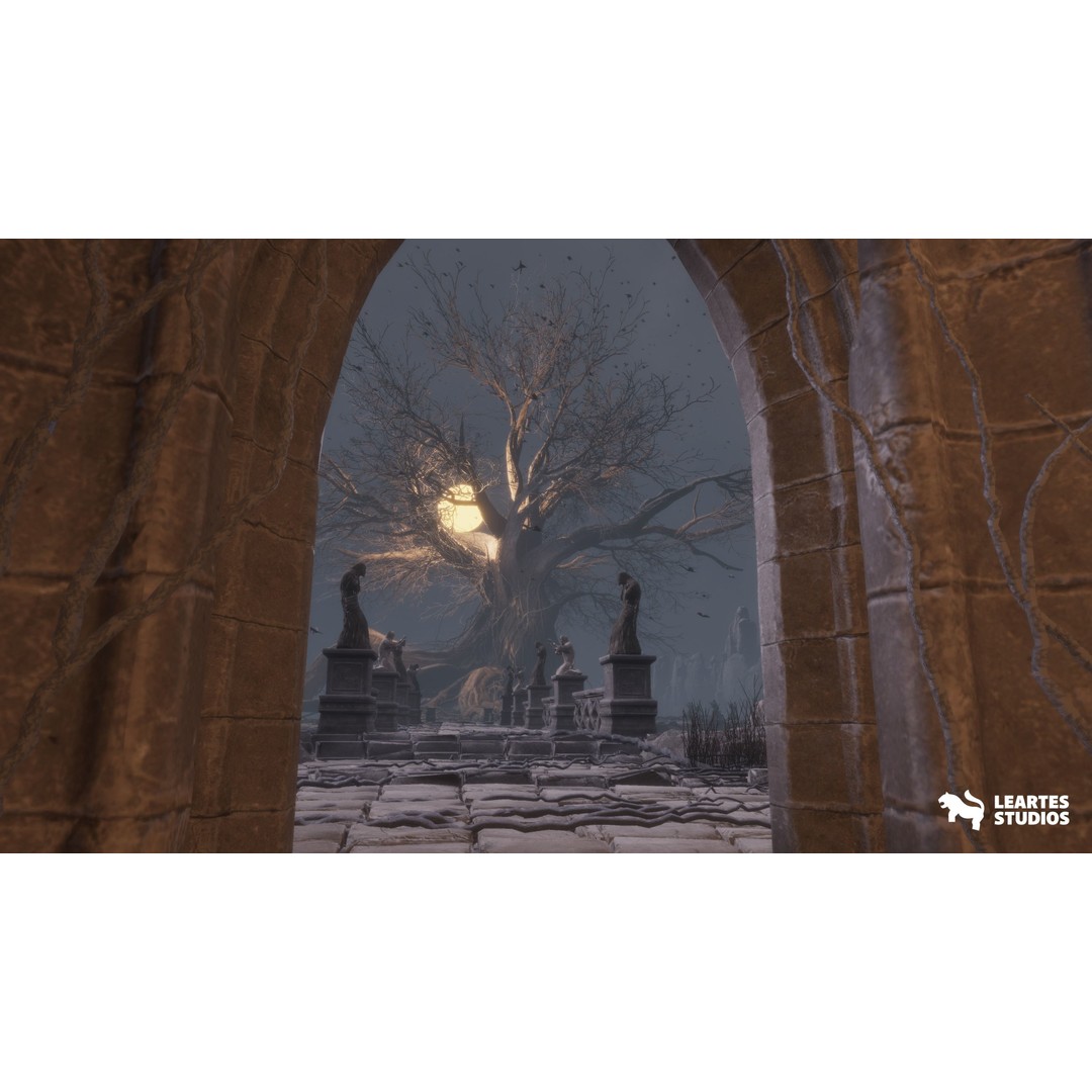 The Great Tree Environment 3D Model – Low Poly Game Ready Assets, FBX - View 10
