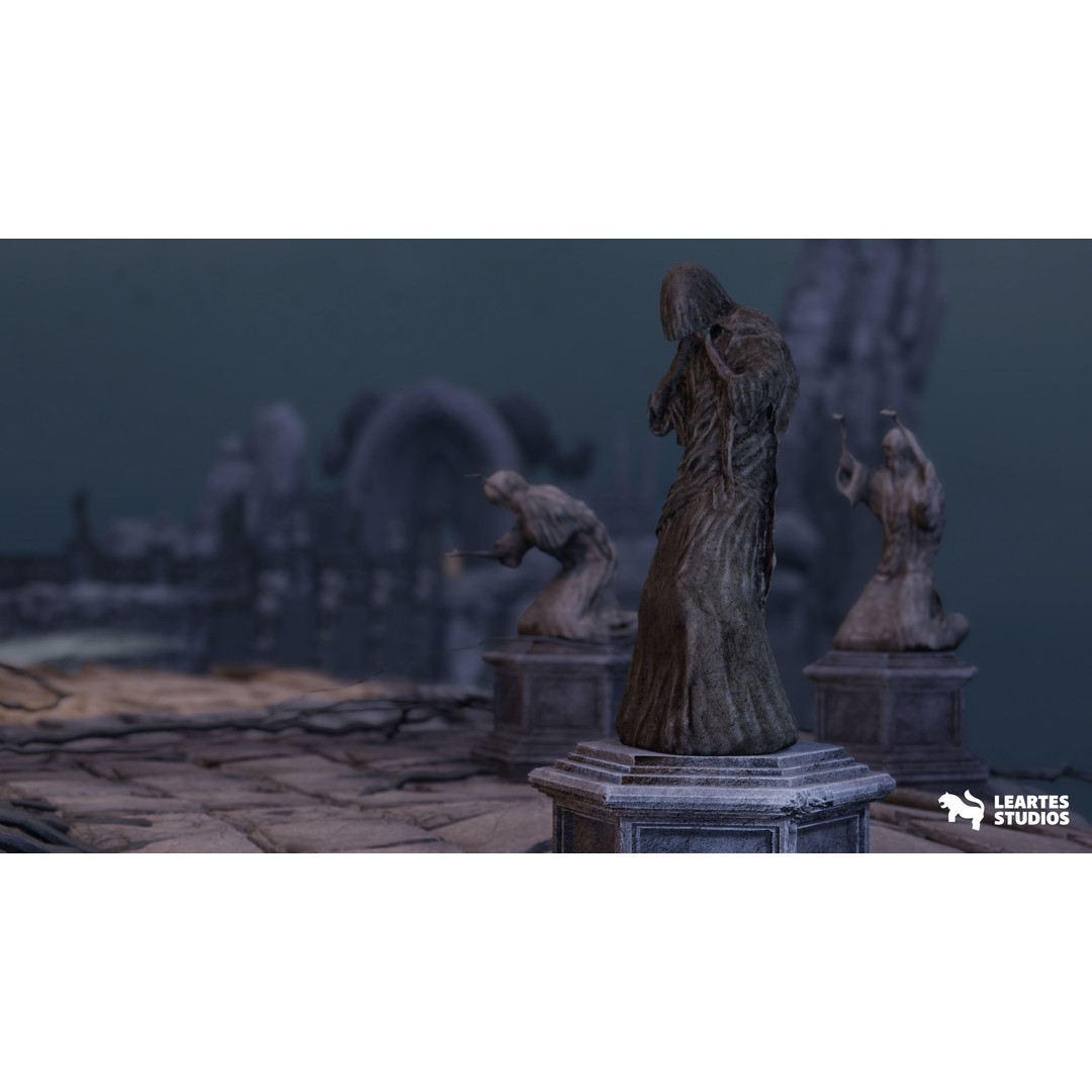The Great Tree Environment 3D Model – Low Poly Game Ready Assets, FBX - View 12