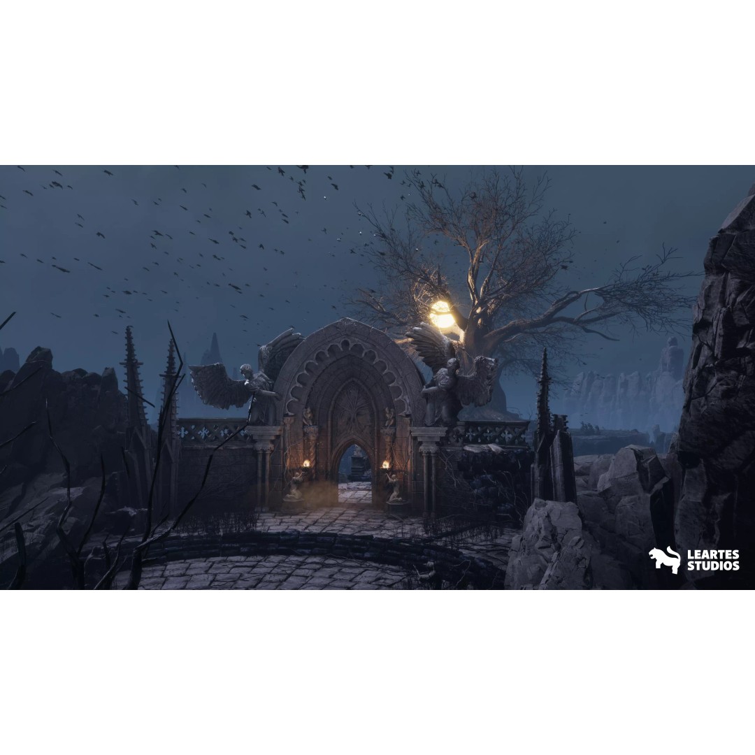 The Great Tree Environment 3D Model – Low Poly Game Ready Assets, FBX - View 2