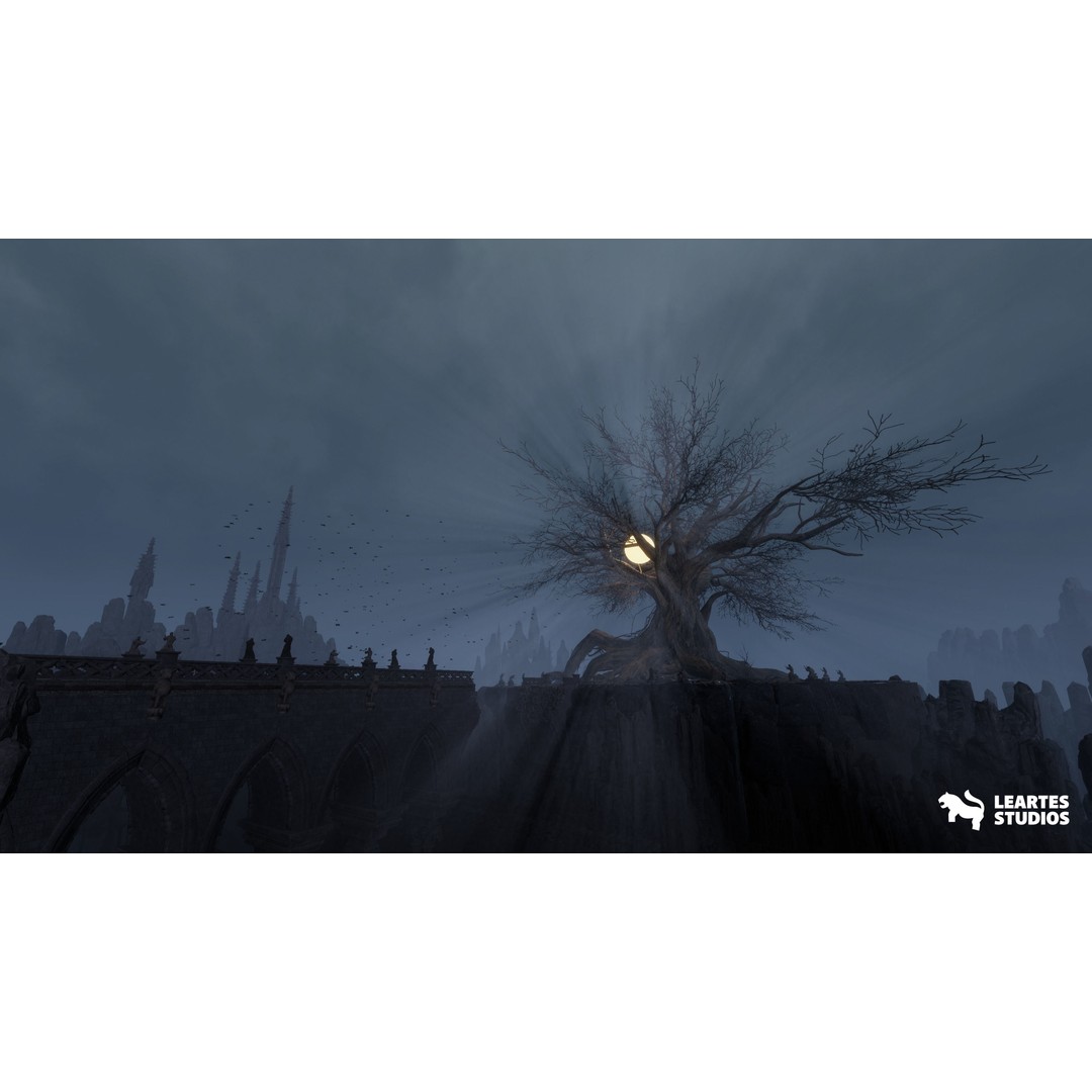 The Great Tree Environment 3D Model – Low Poly Game Ready Assets, FBX - View 4