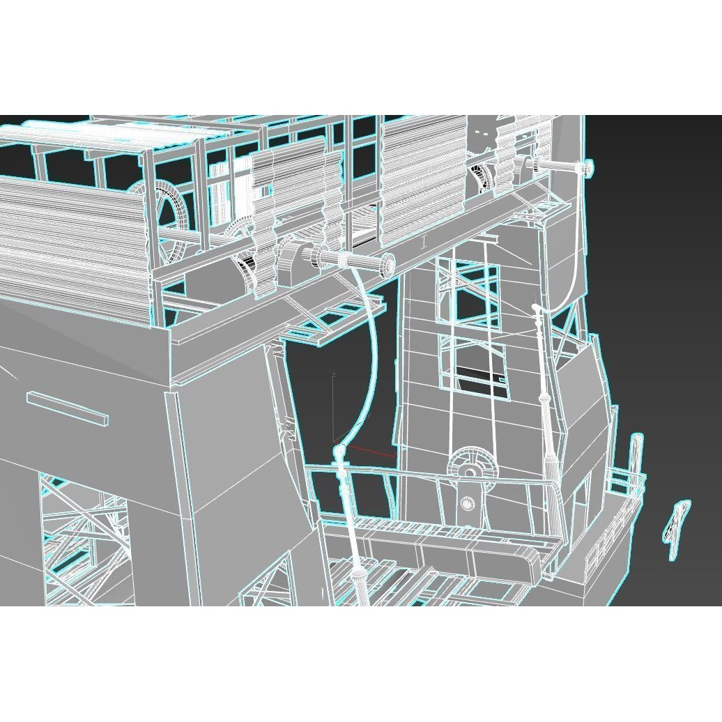 Abandoned Port 3D Model – Realistic PBR Textures, FBX & OBJ Formats - View 16