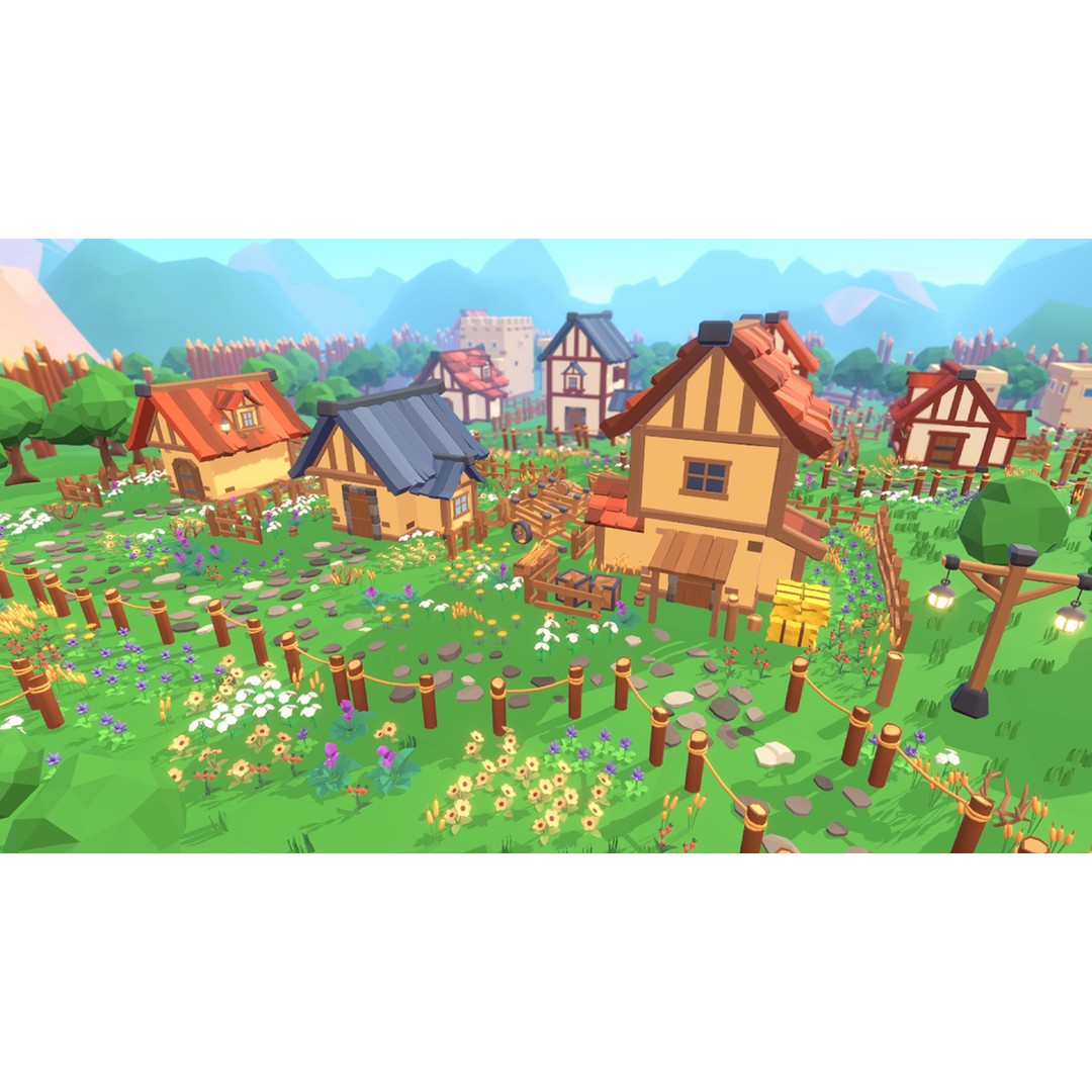 Medieval Props 3D Model – Low Poly Game Asset, 480 FBX Items