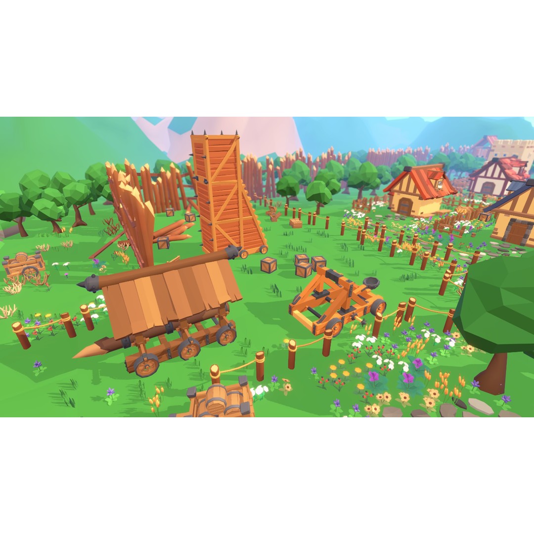 Medieval Props 3D Model – Low Poly Game Asset, 480 FBX Items - View 19