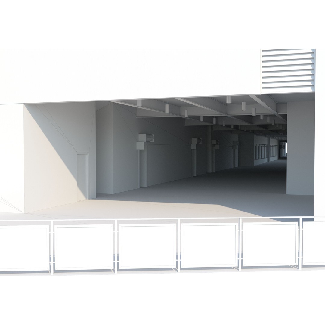 BMO Field 3D Model – Realistic Stadium Asset, FBX, OBJ - View 17