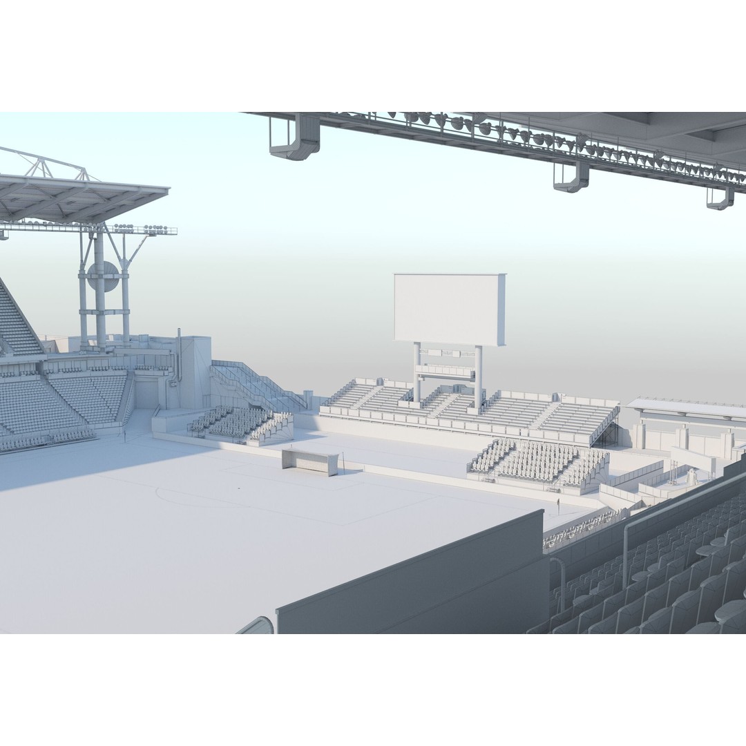 BMO Field 3D Model – Realistic Stadium Asset, FBX, OBJ - View 24