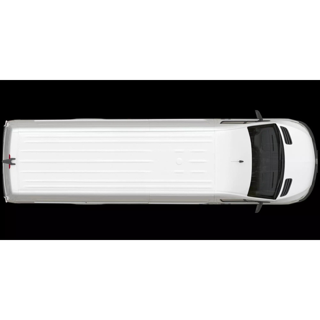 Mercedes Sprinter 3D Model – Detailed Extra Long High Roof Van, FBX - View 14