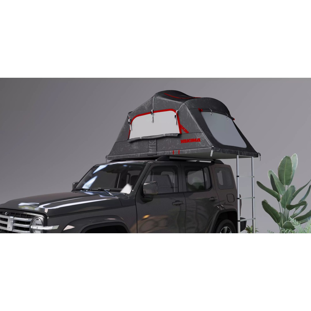 Car Tent 3D Model – Foldable Outdoor Shelter, FBX, OBJ - View 5