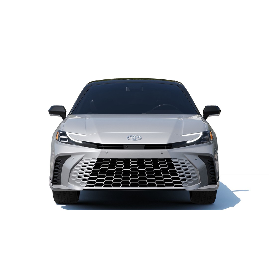 Toyota Camry Hybrid 2025 3D Model – PBR Game-Ready FBX Asset - View 5