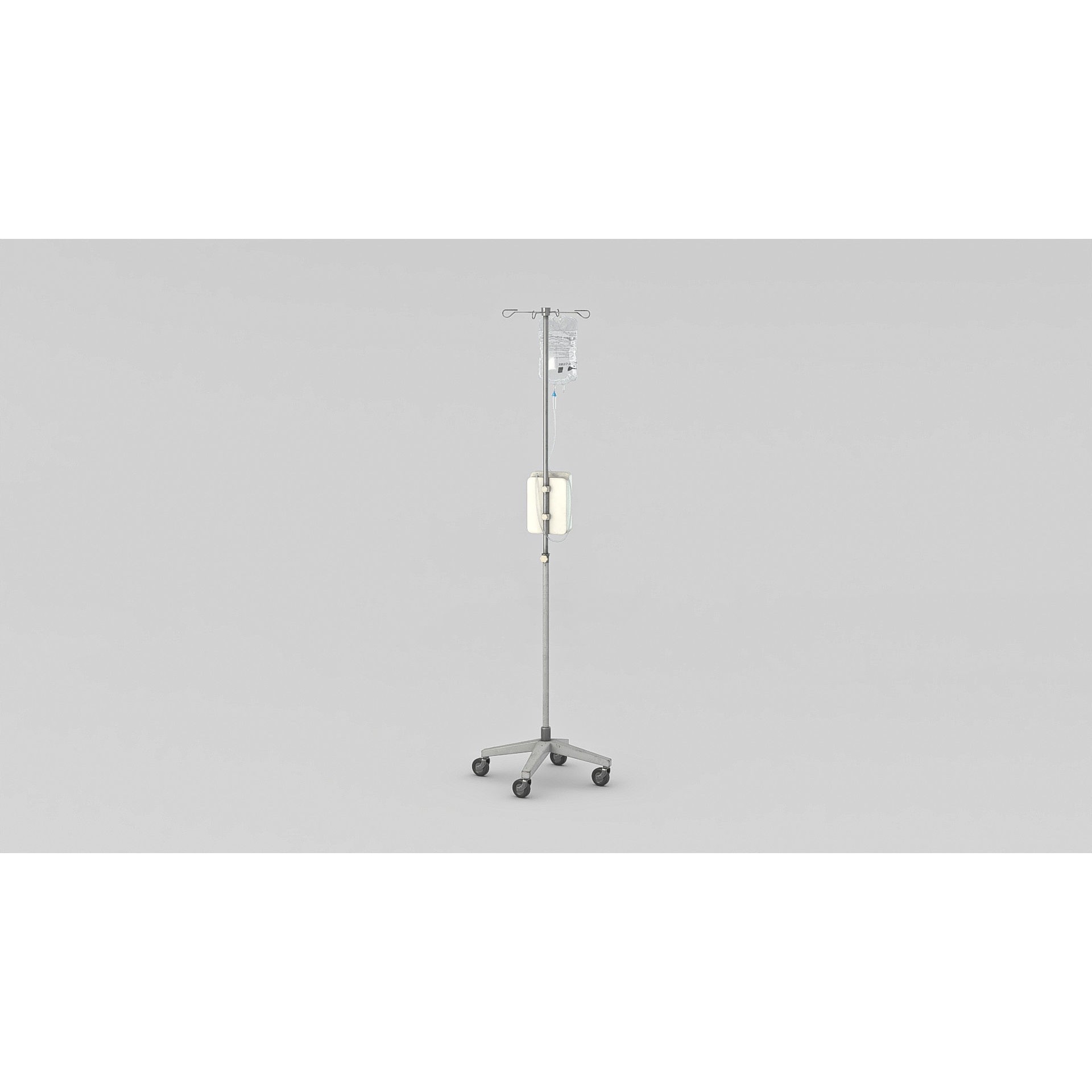 Hospital Dripping - Low-Poly Game-Ready 3D Model - View 4