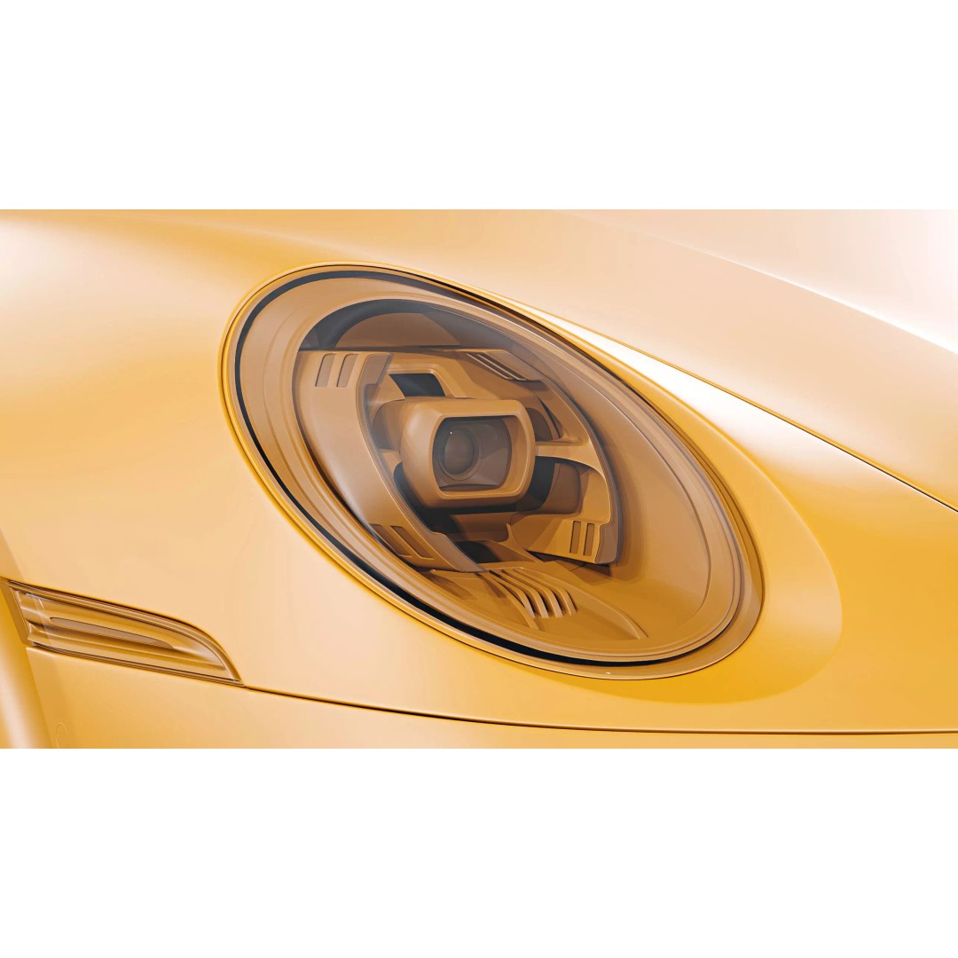 2026 Porsche 911 Carrera 3D Model – High Poly Game Asset, FBX, Blender - View 21