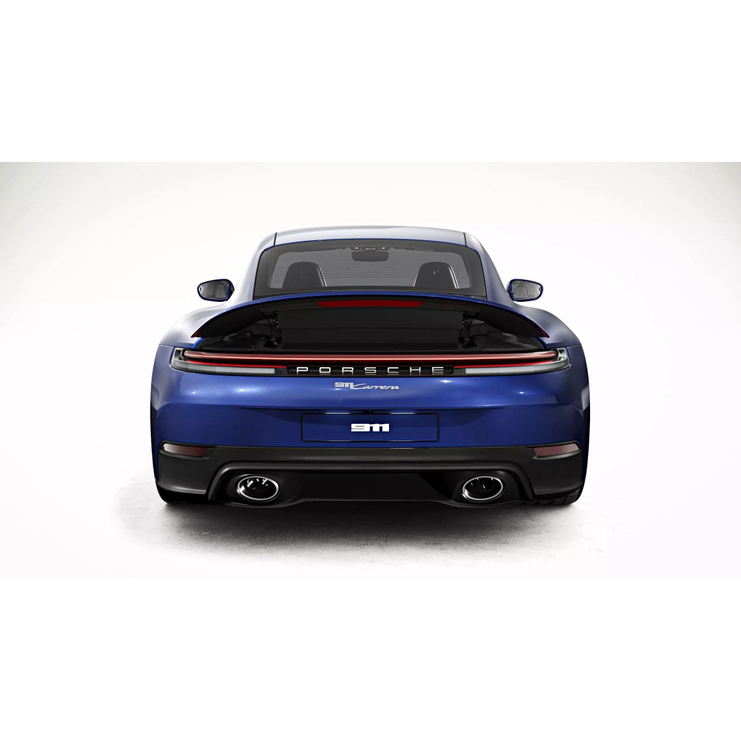 2026 Porsche 911 Carrera 3D Model – High Poly Game Asset, FBX, Blender - View 8