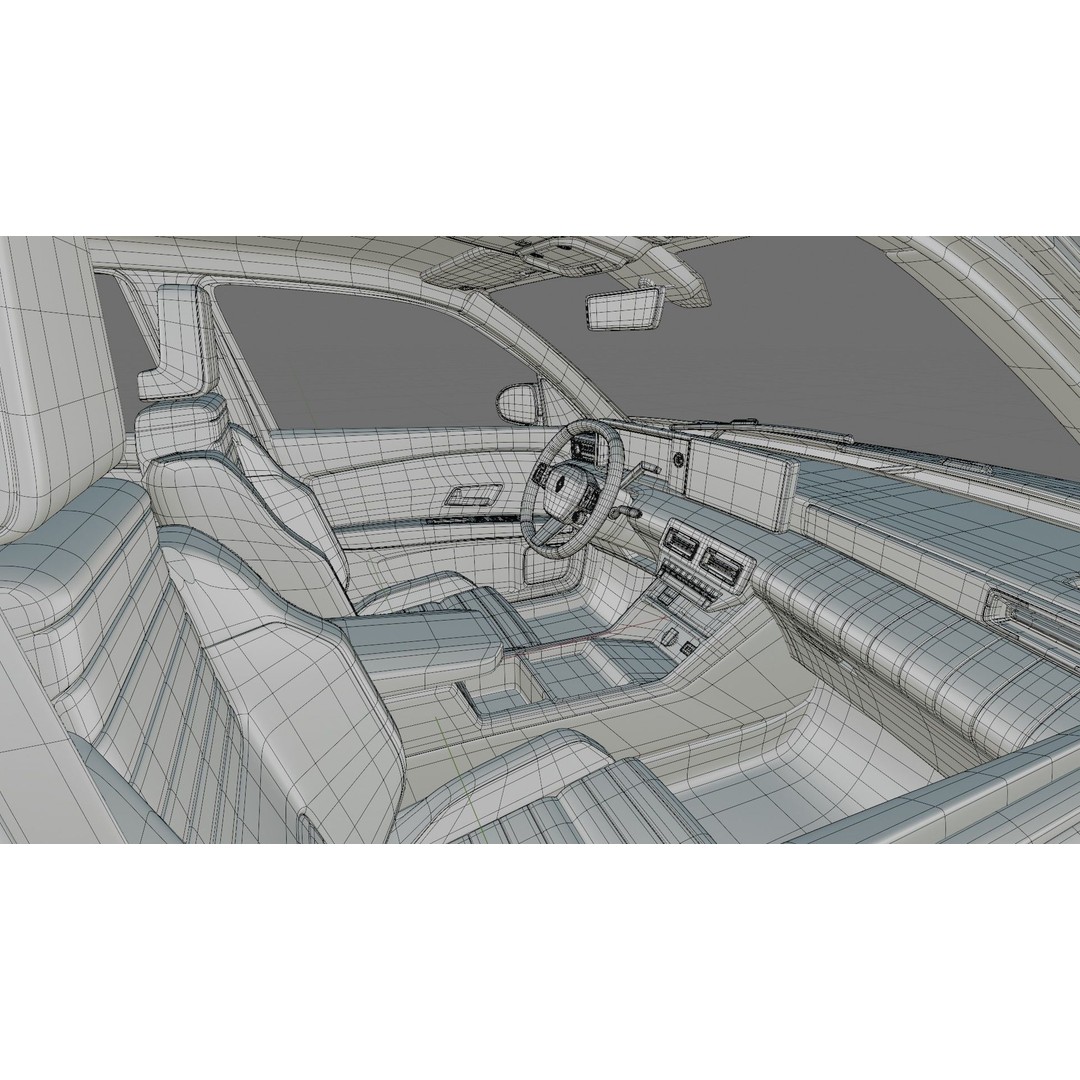 Renault 5 E-Tech 2025 3D Model – High Poly Game-Ready Asset, FBX & OBJ