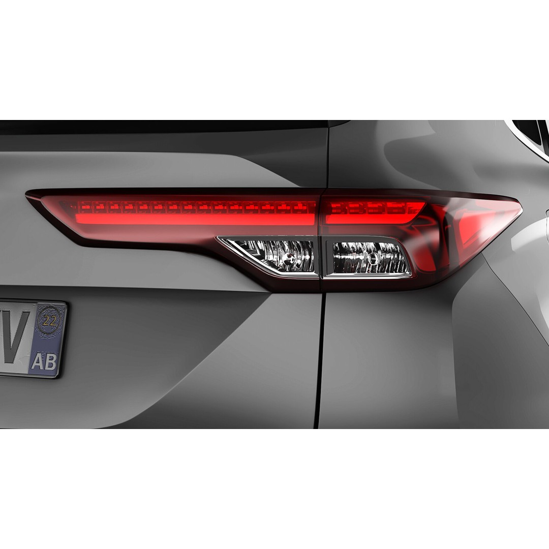 Mitsubishi Outlander 2022 3D Model – High Poly Car Asset, FBX, OBJ - View 9