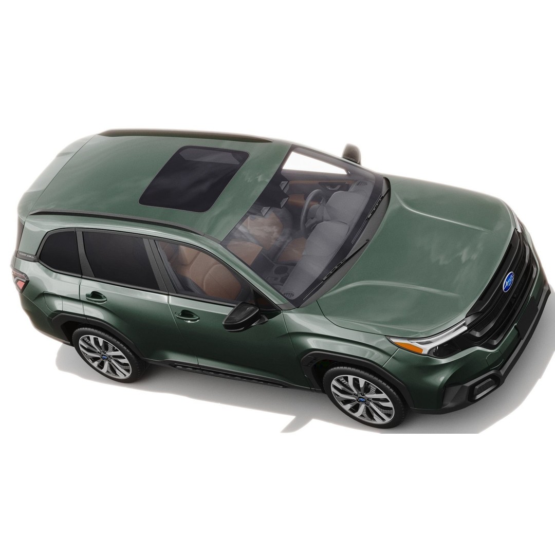 Subaru Forester 3D Model – High Poly Realistic SUV with Interior - View 10