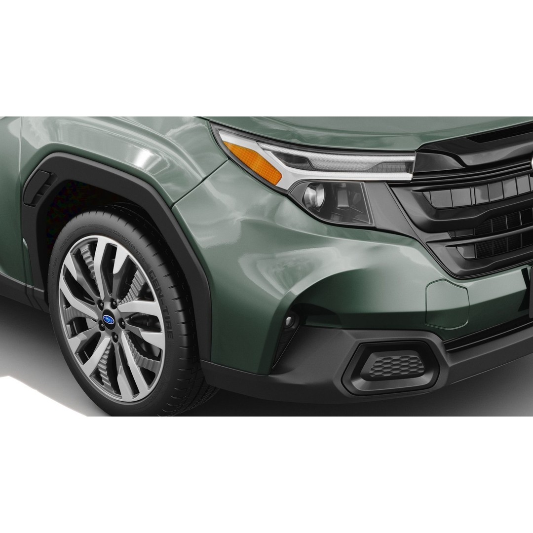 Subaru Forester 3D Model – High Poly Realistic SUV with Interior - View 12