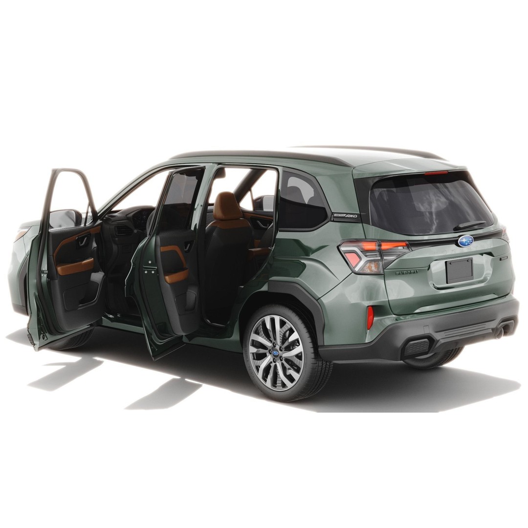 Subaru Forester 3D Model – High Poly Realistic SUV with Interior - View 14