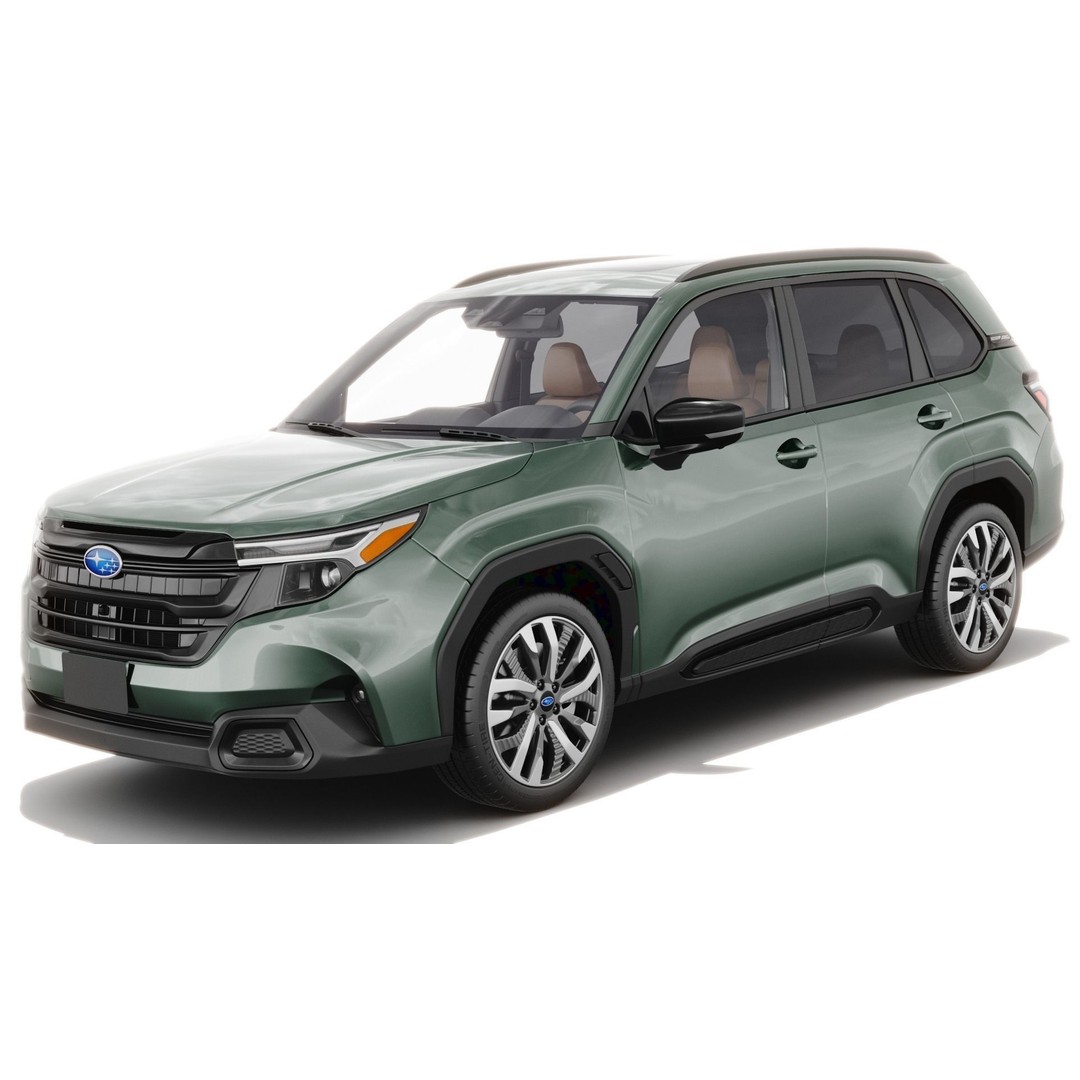 Subaru Forester 3D Model – High Poly Realistic SUV with Interior - View 3