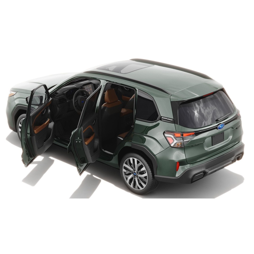 Subaru Forester 3D Model – High Poly Realistic SUV with Interior - View 4