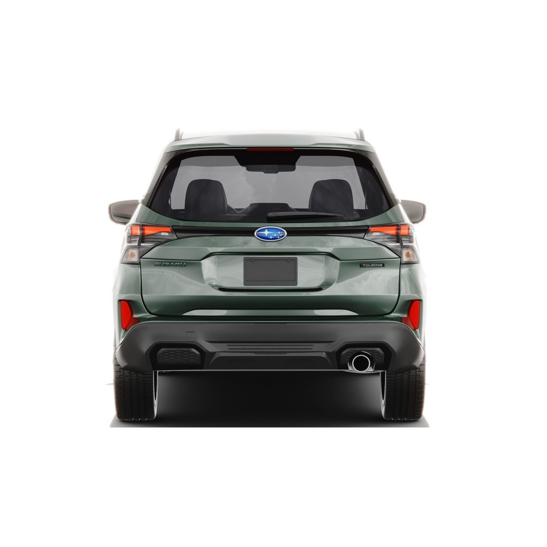Subaru Forester 3D Model – High Poly Realistic SUV with Interior - View 7