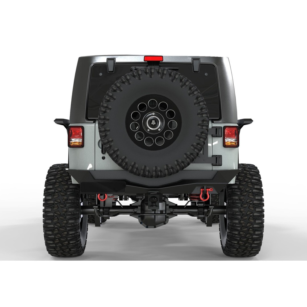 Jeep Wrangler Rubicon Fab Fours 2018 3D Model – PBR Game-Ready Asset, FBX, OBJ - View 6
