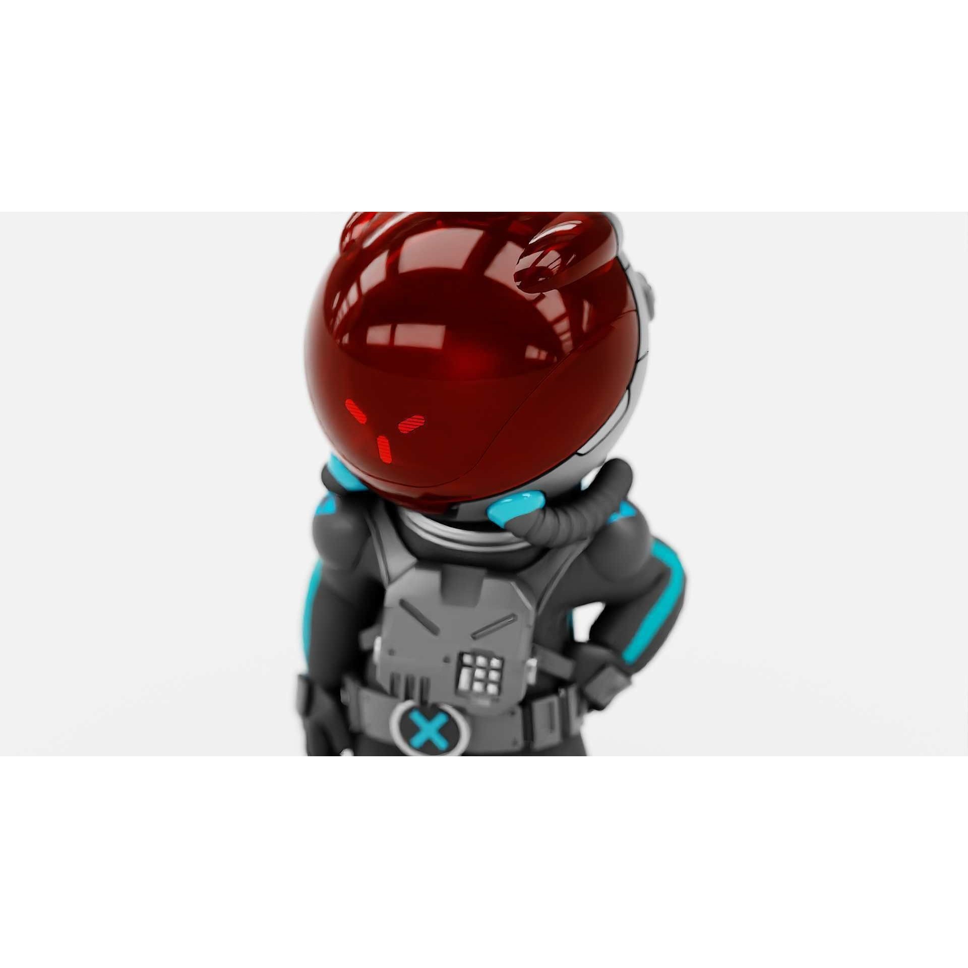 Toon Astronaut S-590 - Rigged Game-Ready 3D Model - View 18