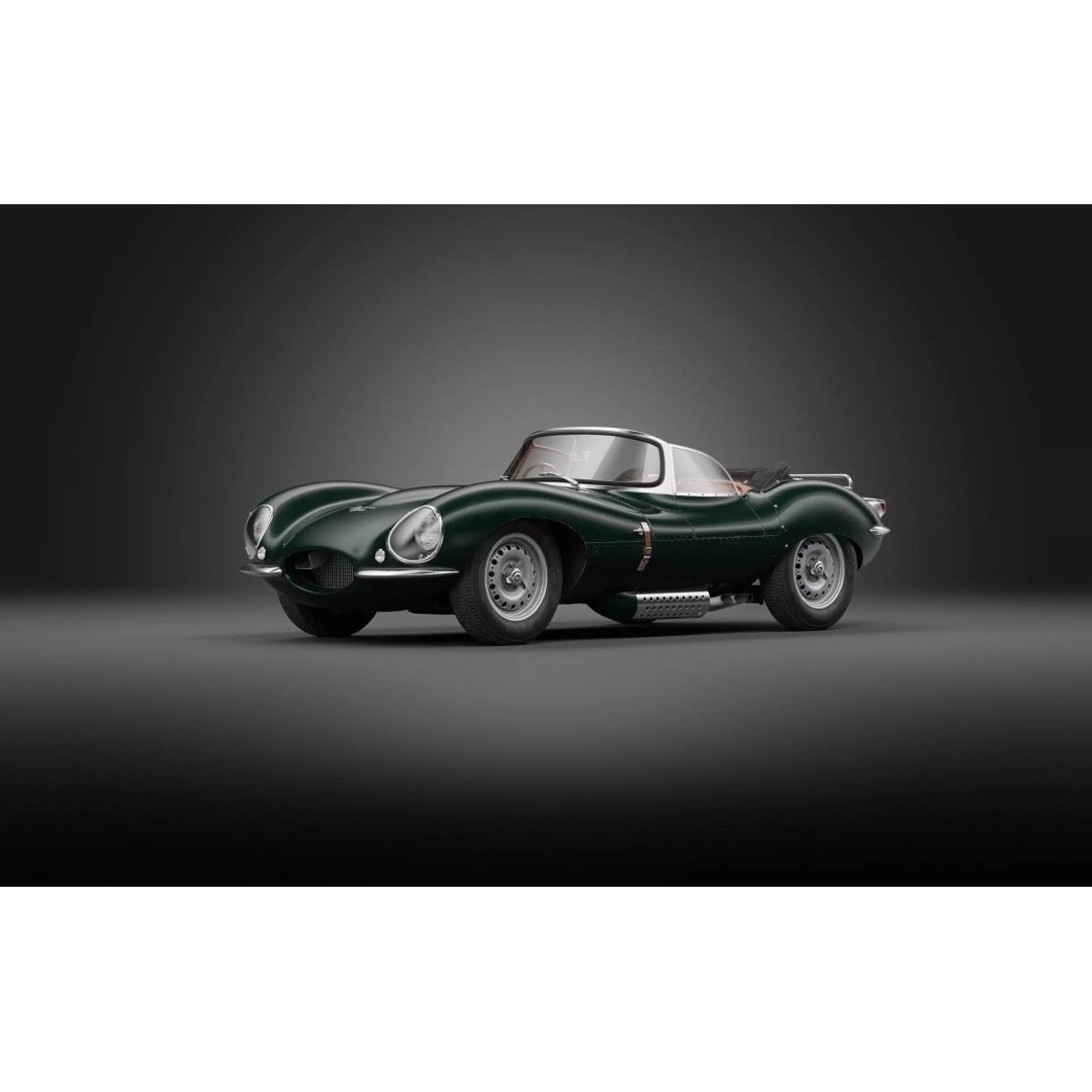 1957 Jaguar XKSS 3D Model – High Poly Antique Car, FBX & Blender - View 3