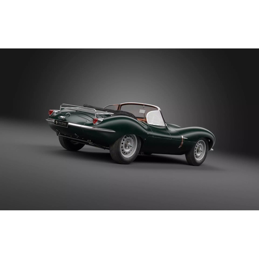 1957 Jaguar XKSS 3D Model – High Poly Antique Car, FBX & Blender - View 5