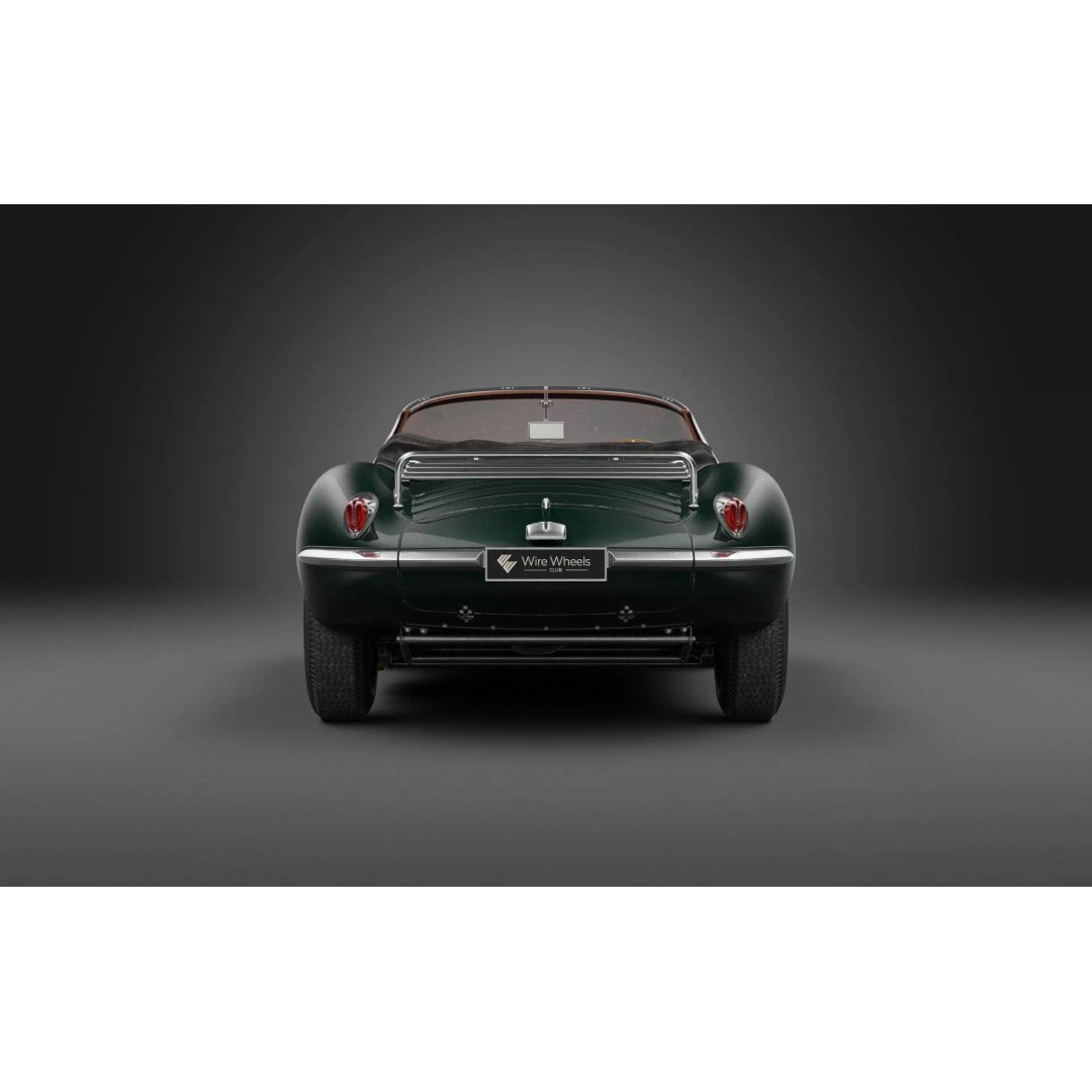 1957 Jaguar XKSS 3D Model – High Poly Antique Car, FBX & Blender - View 8