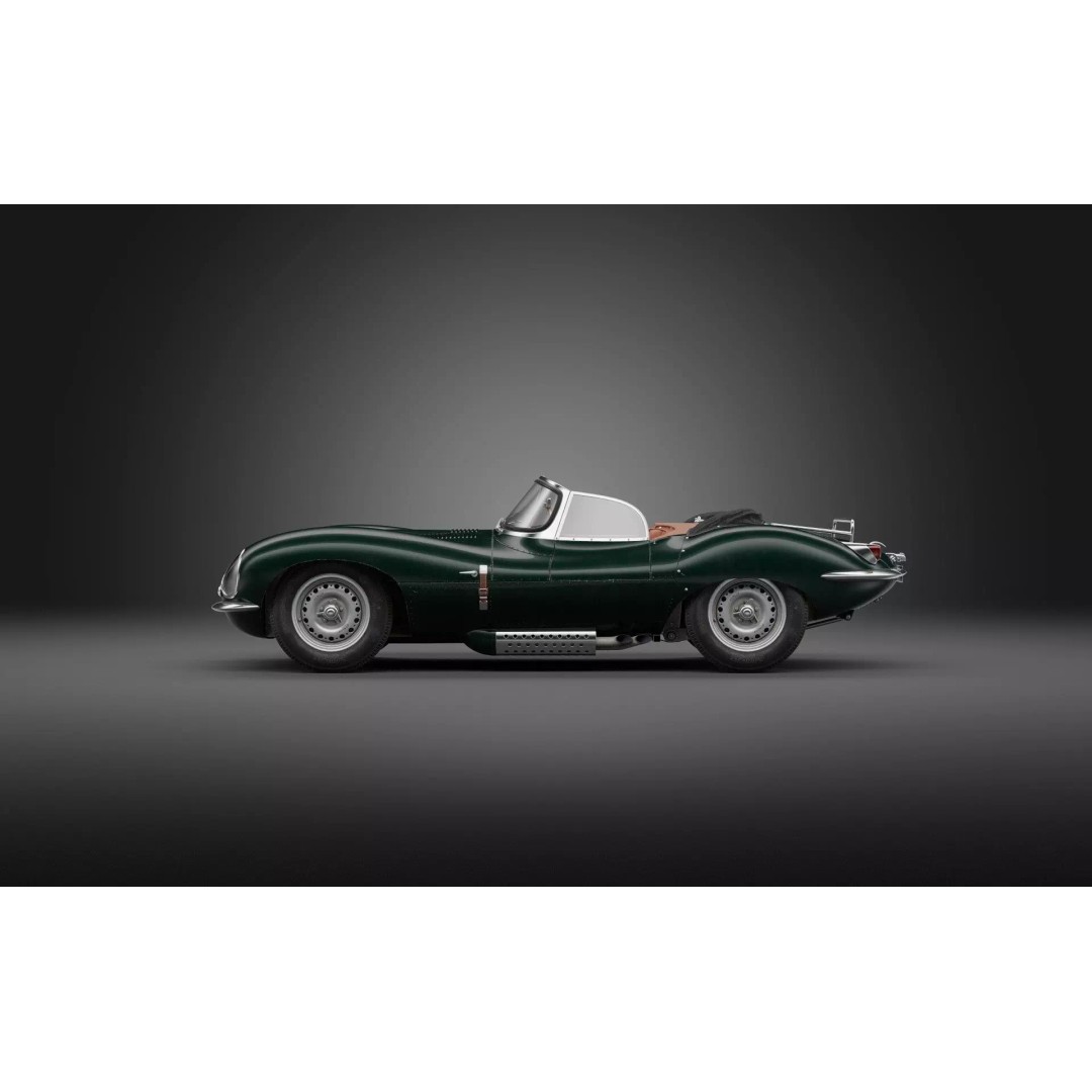 1957 Jaguar XKSS 3D Model – High Poly Antique Car, FBX & Blender - View 9