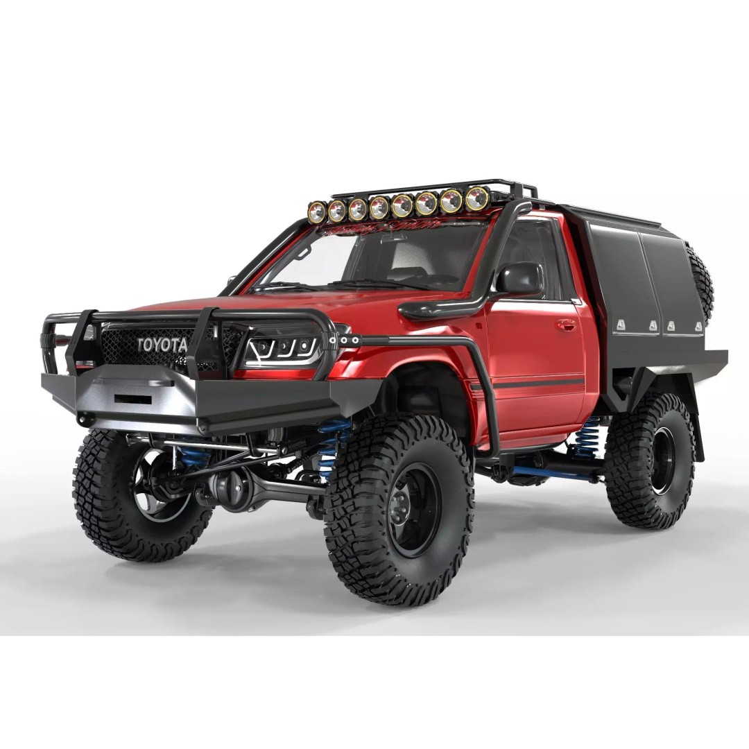Toyota Land Cruiser S100 3D Model – High Poly Game Asset, FBX, OBJ, Blender - View 2