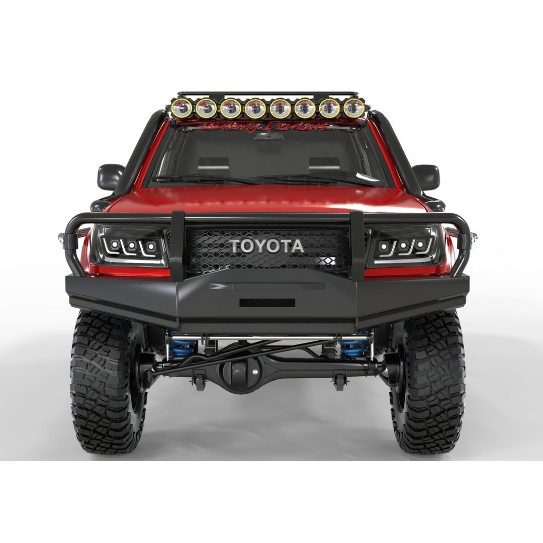 Toyota Land Cruiser S100 3D Model – High Poly Game Asset, FBX, OBJ, Blender - View 5