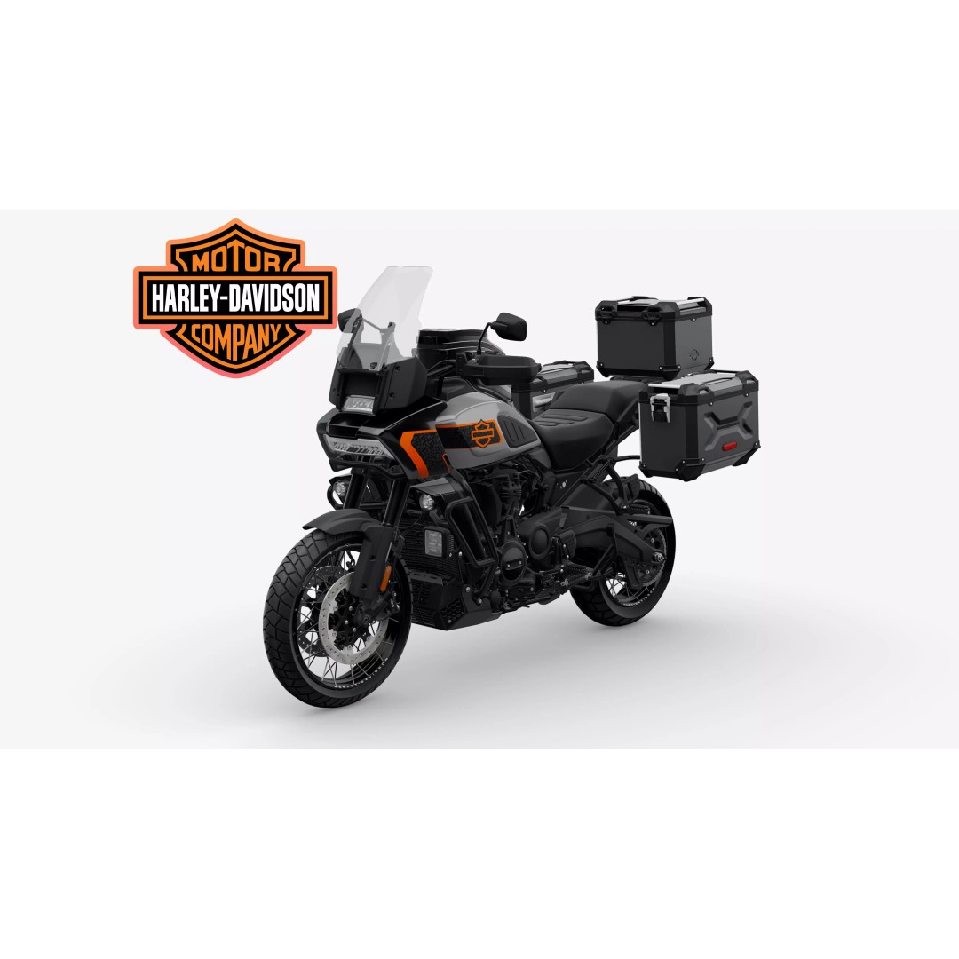 2026 Harley Davidson Pan America 1250 Limited 3D Model – Low Poly Rigged Adventure Bike
