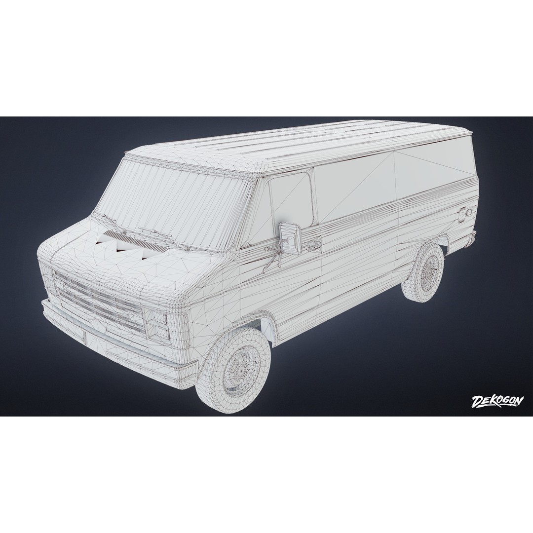 Car 3D Model – Low Poly Game Asset, FBX with PBR Textures