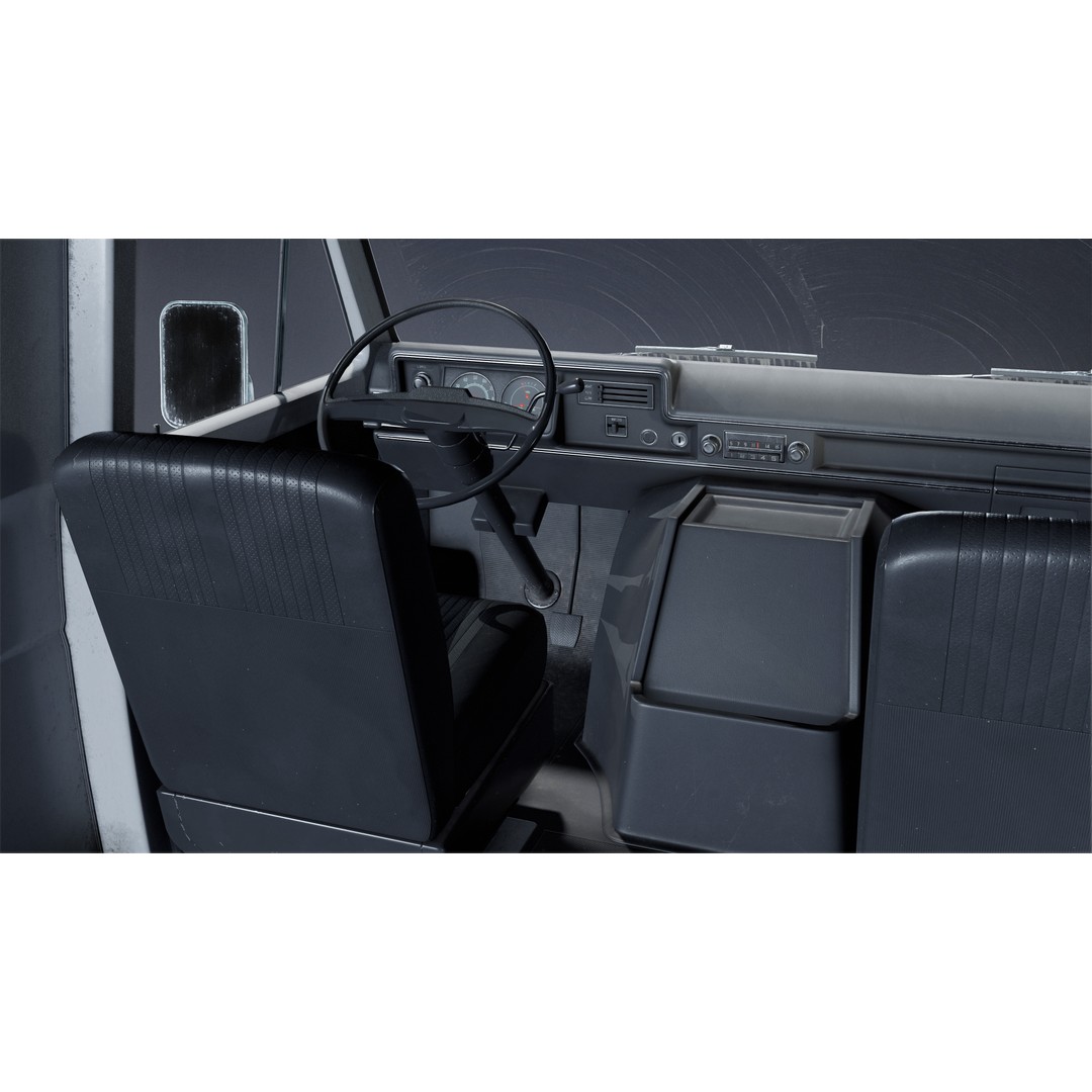 Car 3D Model – Low Poly Game Asset, FBX with PBR Textures - View 8