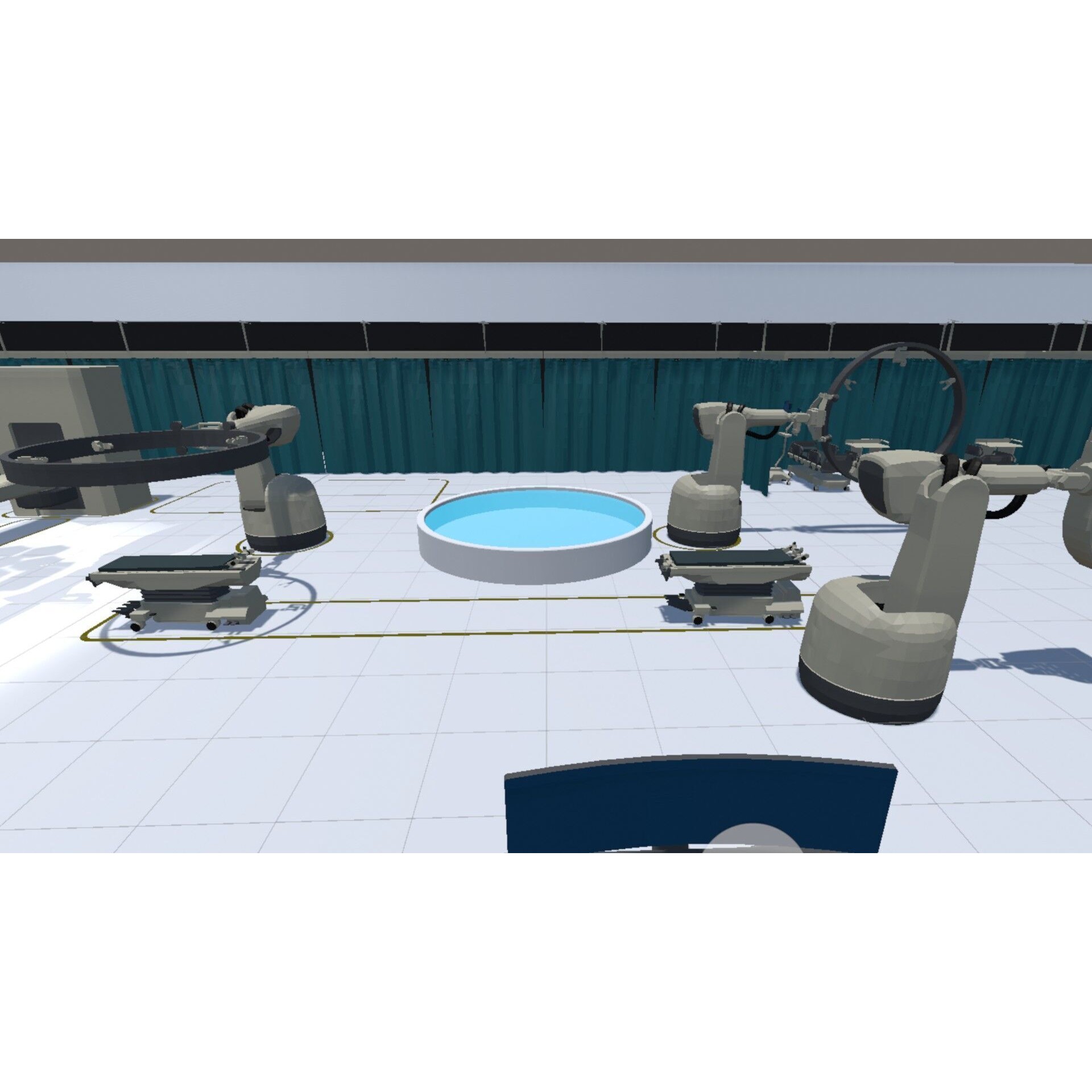 Low Medical Equipments - Low-Poly Game-Ready 3D Model - View 8