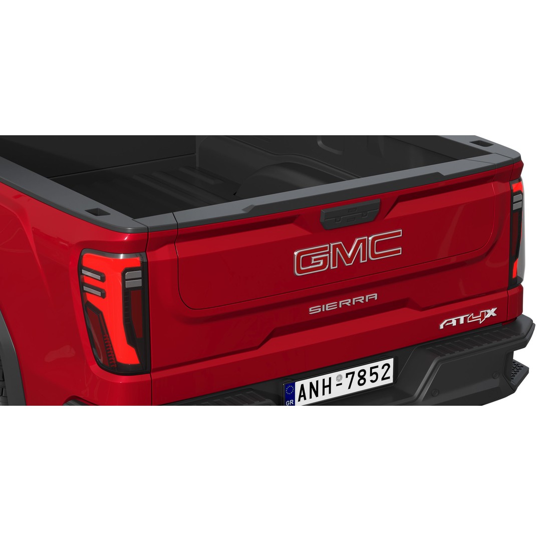 GMC Sierra HD AT4X 2025 3D Model – High Poly Offroad SUV, FBX - View 13