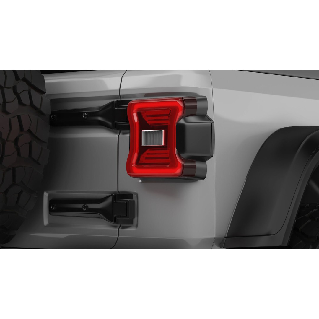 Jeep Wrangler 2018 3D Model – Detailed SUV, FBX & OBJ Formats - View 10