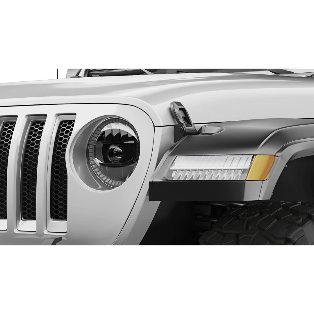 Jeep Wrangler 2018 3D Model – Detailed SUV, FBX & OBJ Formats - View 5