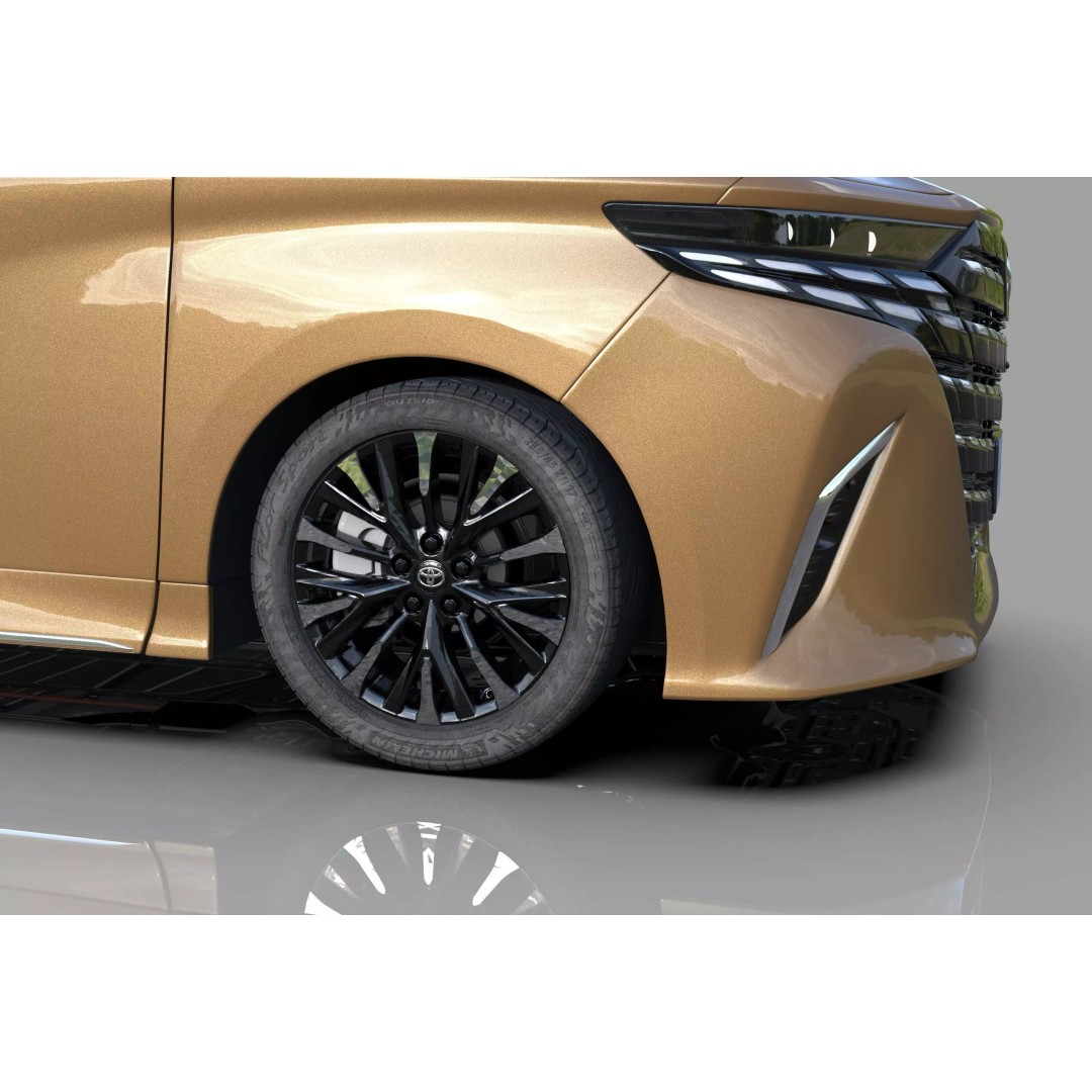 Toyota Alphard Vellfire 2023 3D Model – High Poly Interior, FBX, OBJ, Blender - View 14