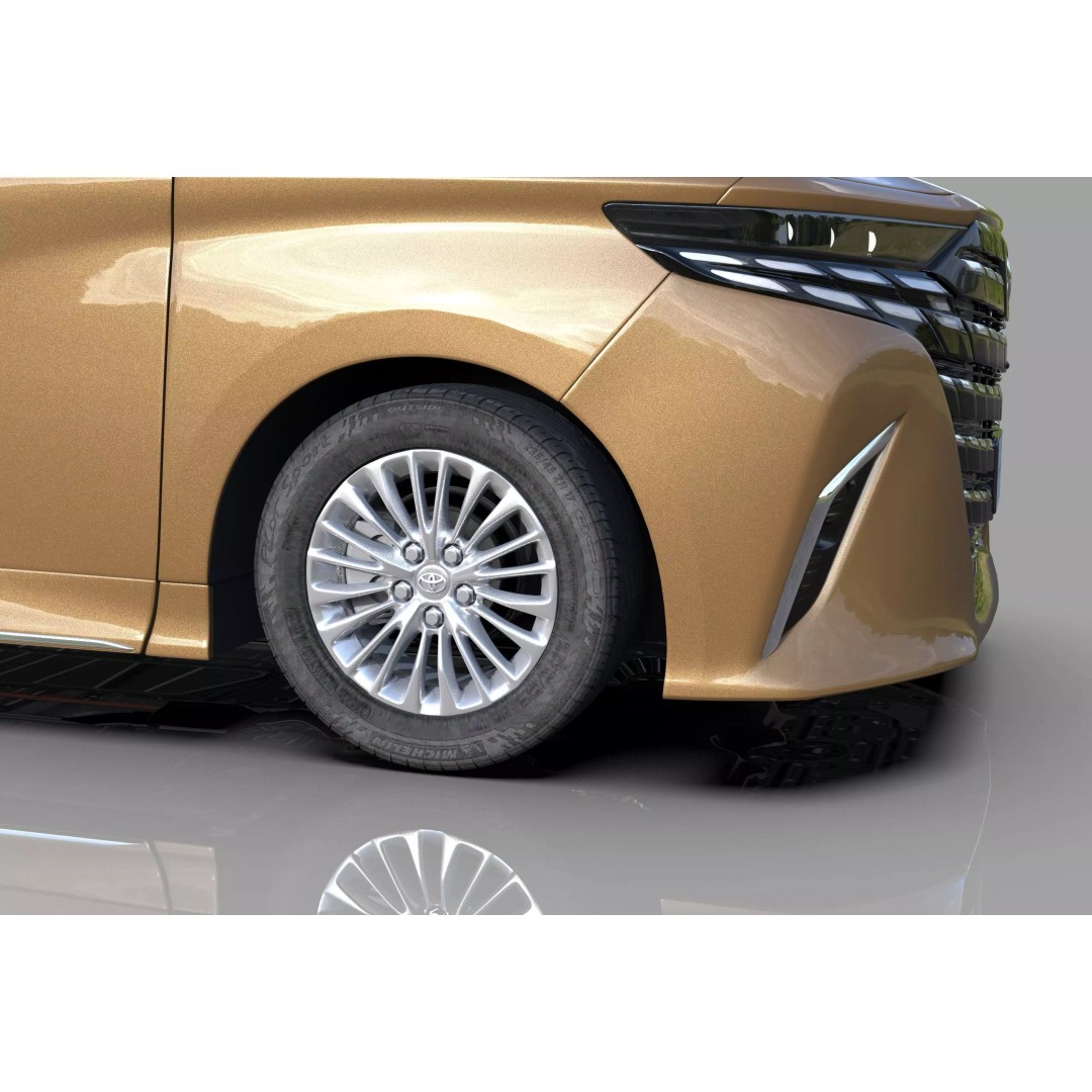 Toyota Alphard Vellfire 2023 3D Model – High Poly Interior, FBX, OBJ, Blender - View 17