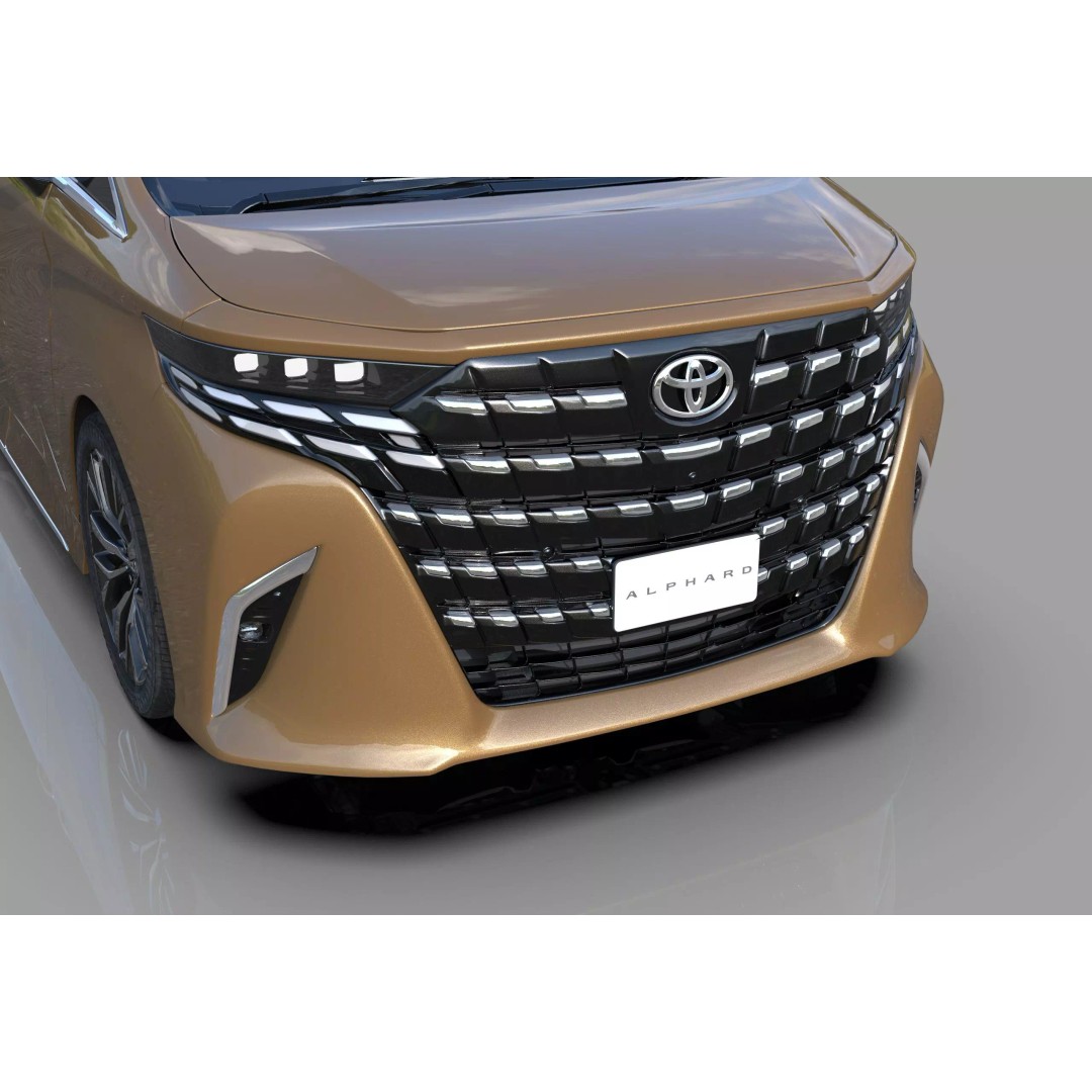 Toyota Alphard Vellfire 2023 3D Model – High Poly Interior, FBX, OBJ, Blender - View 20