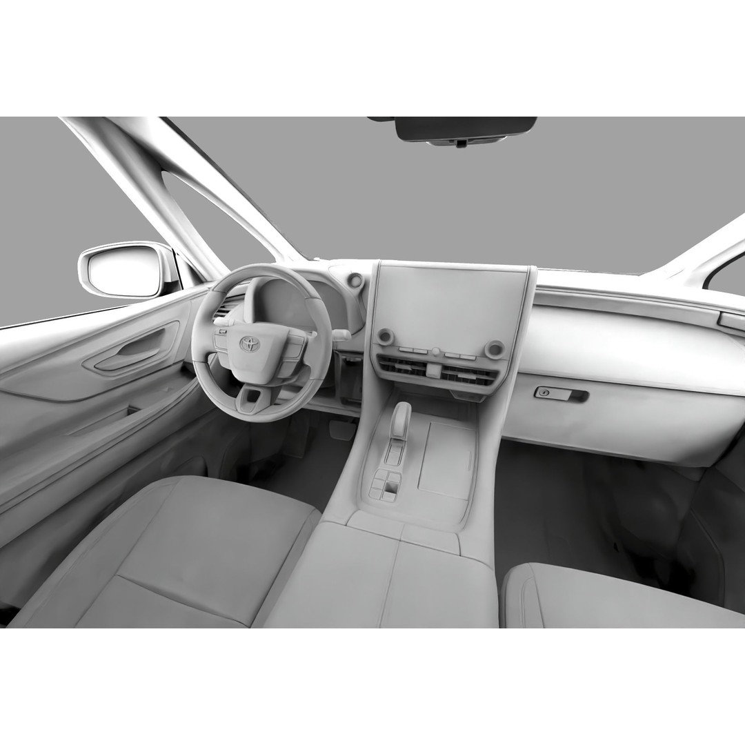 Toyota Alphard Vellfire 2023 3D Model – High Poly Interior, FBX, OBJ, Blender - View 53