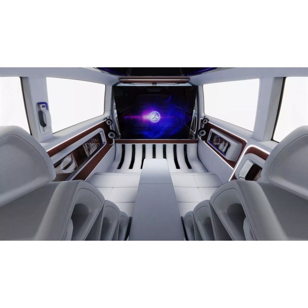 Mercedes-Benz Vision V Concept 2025 3D Model – Detailed High Poly Car Asset - View 19