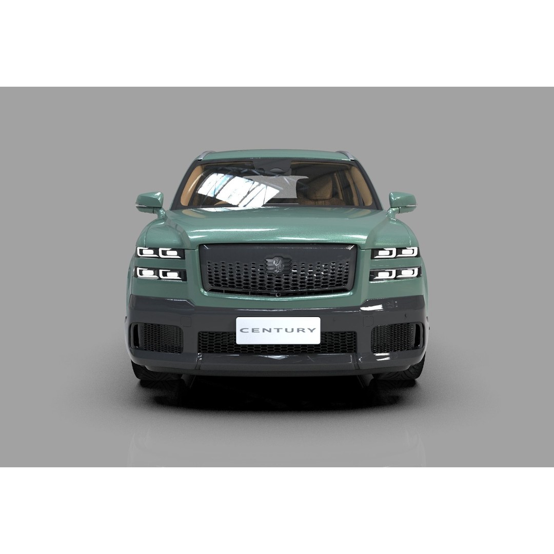 Toyota Century SUV 2024 3D Model – High Poly Interior, FBX, OBJ, Blender - View 11